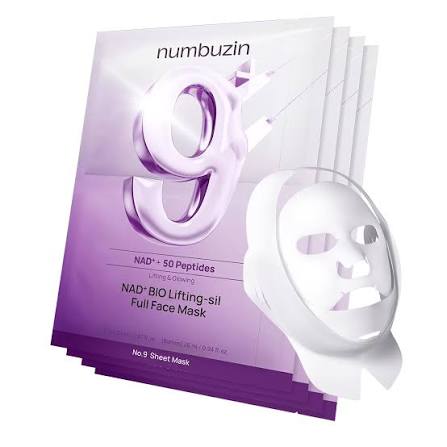 ماسک ورقه ای بایو لیفتینگ نامبوزین 9+ Numbuzin Lifting Sil Full Face 1 Sheet Mask