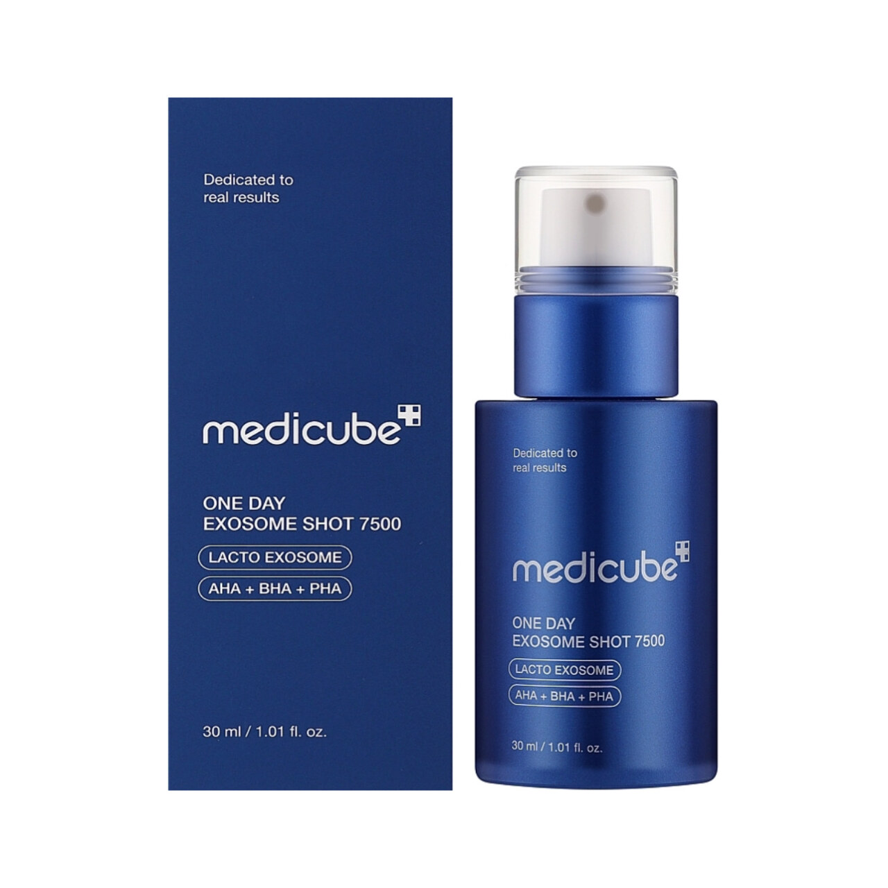 آمپول اگزوزوم شات مدیکیوب Medicube Exosome Shot 7500 | آمپول کنترل منافذ و لایه بردار مدی کیوب ONE DAY EXOSOME SHOT|حجم 30 میلی لیتر