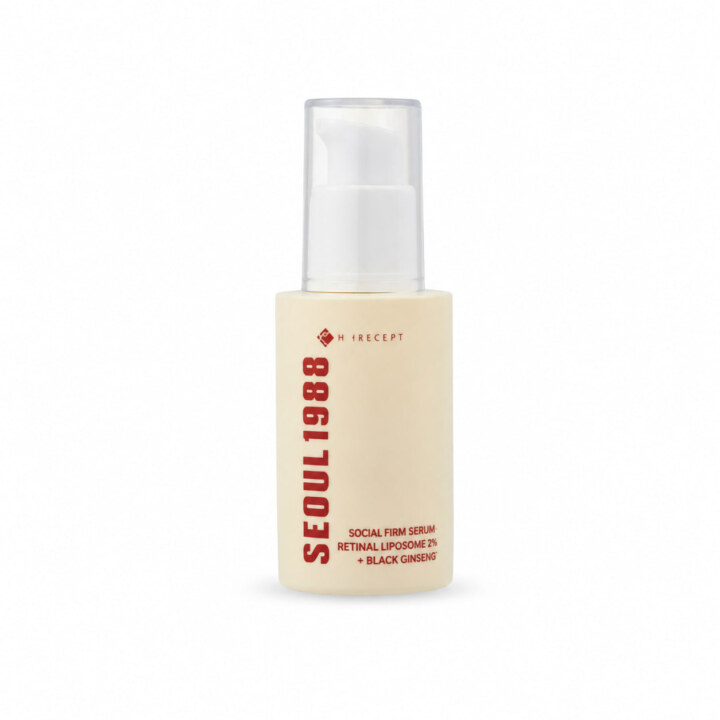 سرم سئول 1988 رتینال لیپوزومی 2% + جینسینگ سیاه / Retinal serum2% کا سکرت | کرم جوانساز و ضدچروک حاوی رتینال | کمک به کاهش ظاهر خطوط و چروک، بهبود بافت و افزایش شفافیت پوست | حاوی رتینال 2% | حجم 30 میلی لیتر