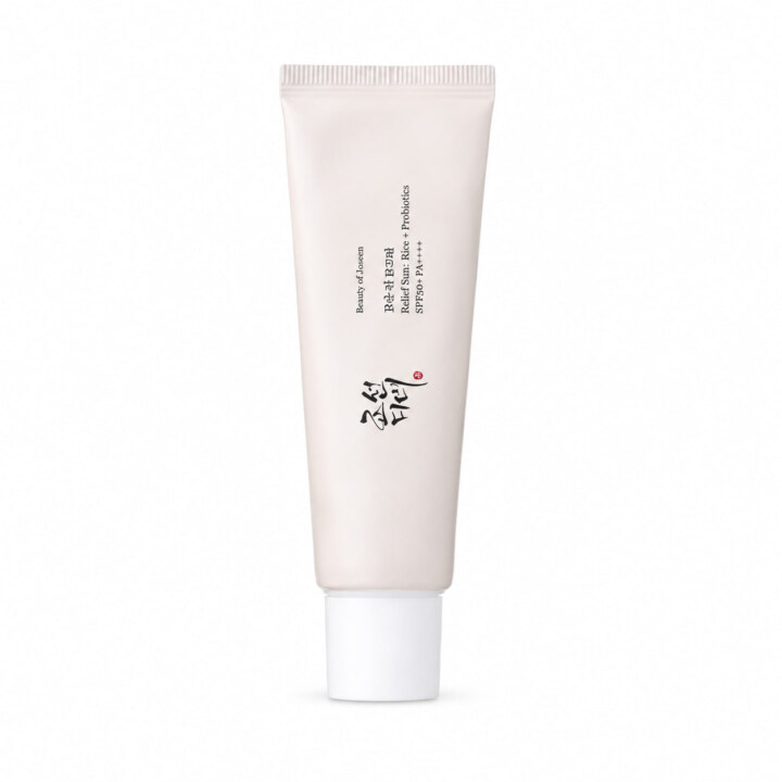 ضدآفتاب بی‌رنگ روشن‌کننده بیوتی آف جوسان Beauty of Joseon Relief Sun Rice + Probiotics SPF50+ PA++++ | ضدآفتاب روشن‌کننده و آبرسان | حاوی عصاره برنج و پروبیوتیک‌ها | محافظت بالا در برابر UVA و UVB | بافت سبک