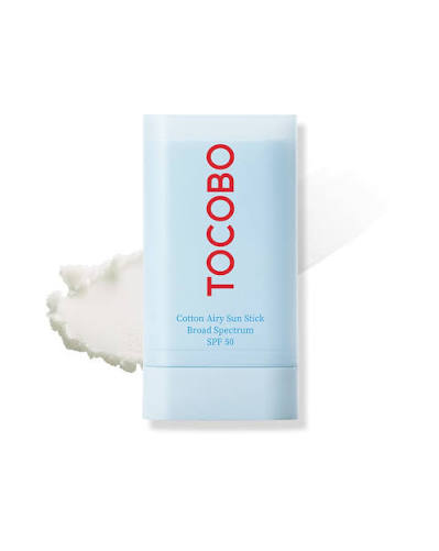 ضدآفتاب استیکی توکوبو TOCOBO Cotton Soft Sun Stick SPF50+ PA++++ | ضدآفتاب استیکی بی‌رنگ و سبک | محافظت بالا در برابر UVA و UVB | بافت نرم و مناسب تمدید ضدآفتاب در طول روز