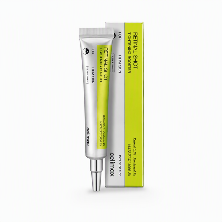 کرم ضد چروک رتینال شات سلیمکس Celimax The Vita-A shot کرم بوستر سفت کننده و ضد چروک 15 میل